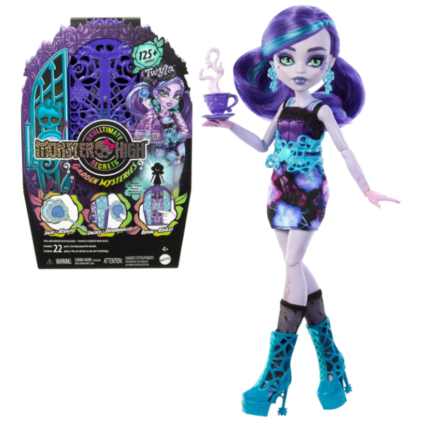 hyt74 (M) Set de joc Monster High "Twyla și misterele grădinii" cod HYT74 - imagine 1