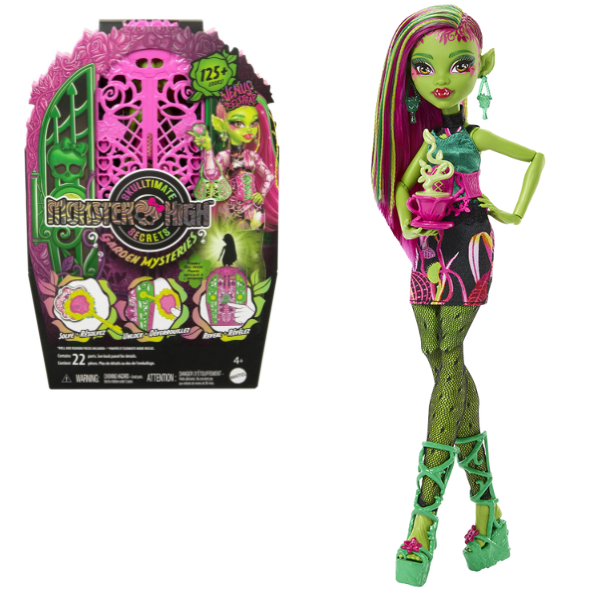 hyt75 (M) Set de joc Monster High "Venus McFlytrap și misterele grădinii" cod HYT75 - imagine 1