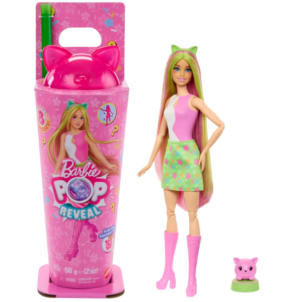 jcn88 (M) Păpușa Barbie Pop Reveal, seria Shakes cod JCN88 - imagine 1