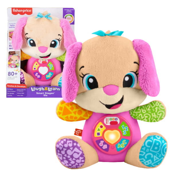 jfd33-1 (M) Fisher-Price Surioara Cățelului Laugh & Learn Sis (ro.) cod JFD33 - imagine 1